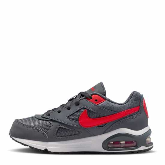 Nike Детски Маратонки Момчета Air Max Ivo Child Boys Trainers Сиво/Черно/Червено 