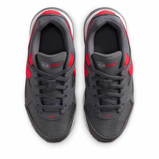Nike Детски Маратонки Момчета Air Max Ivo Child Boys Trainers Сиво/Черно/Червено 