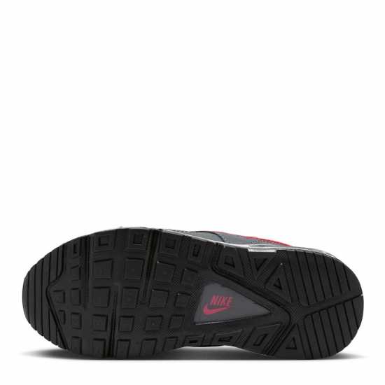 Nike Детски Маратонки Момчета Air Max Ivo Child Boys Trainers Сиво/Черно/Червено 