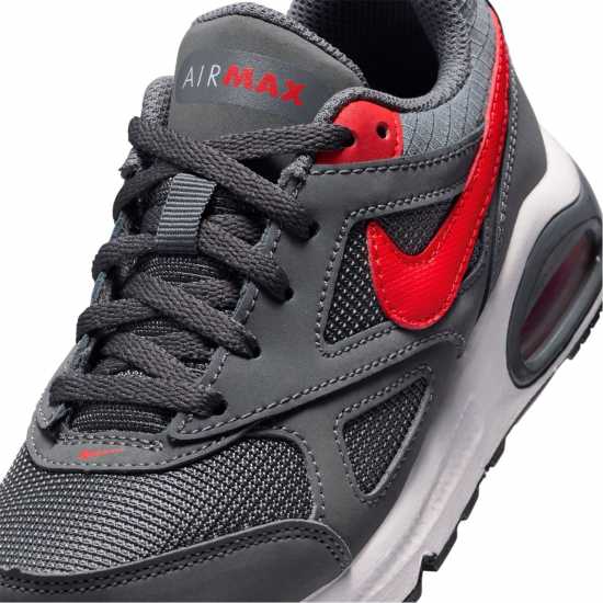 Nike Детски Маратонки Момчета Air Max Ivo Child Boys Trainers Сиво/Черно/Червено 
