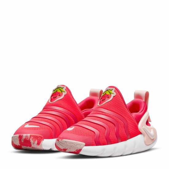 Nike Dynamo GO! FlyEase SE Little Kids' Shoes Red/White/Pink Детски маратонки
