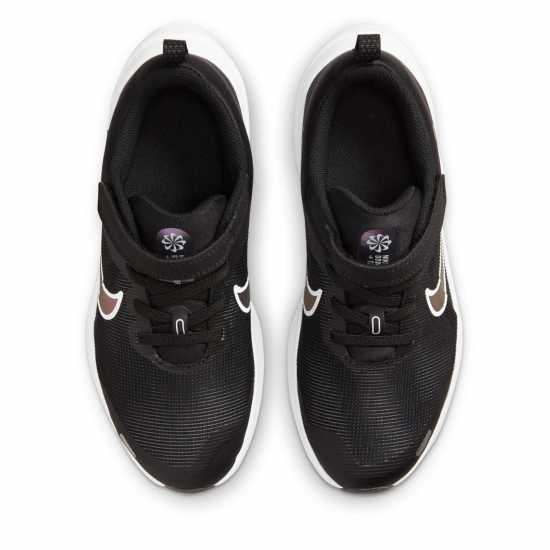 Nike Downshifter 12 Shoes Child Boys Black/White Детски маратонки