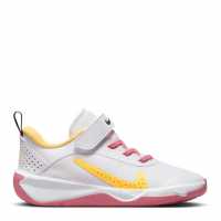 Nike Omni Multi-Court Little Kids' Shoes White/Coral Детски маратонки
