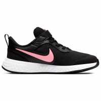 Nike Маратонки За Момиче Revolution Girls Trainers Black/Pink Детски маратонки