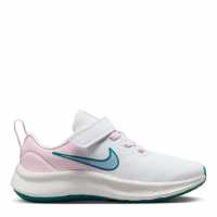 Nike Runner 3 Trainers Kids White/Blue/Pink Детски маратонки