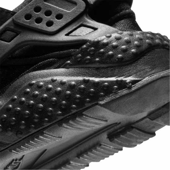 Nike Huarache Run Little Kids' Shoes Triple Black Детски маратонки