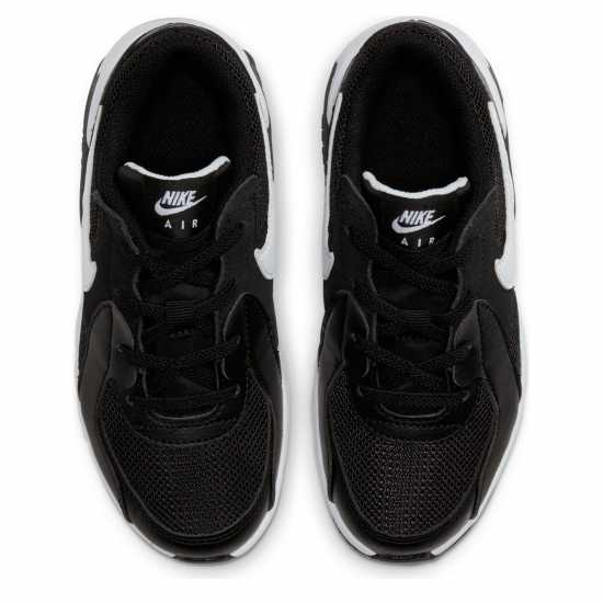Nike Air Max Excee Trainers Boys Black/White Детски маратонки