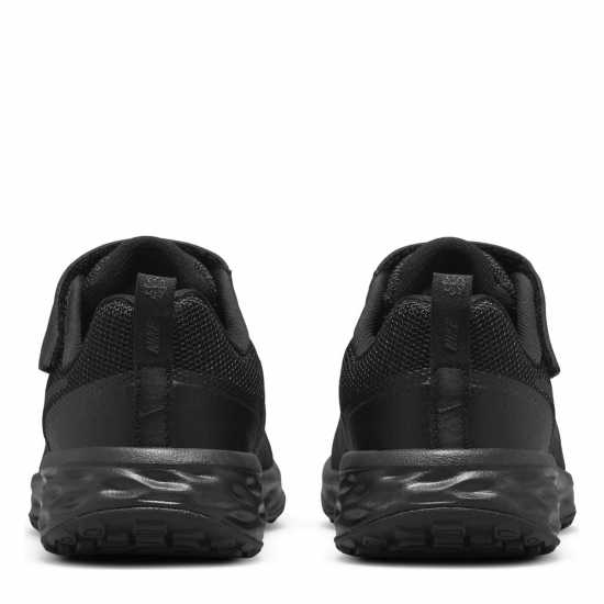 Nike Revolution 6 Little Kids' Shoes Triple Black Детски маратонки
