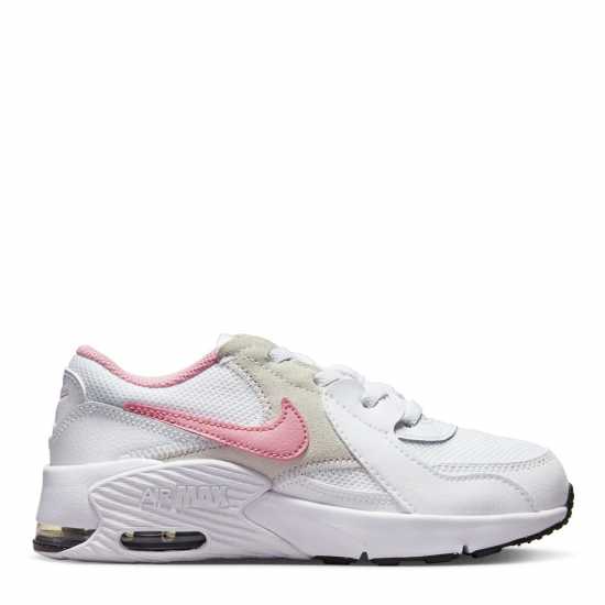Nike Air Max Excee Trainers Girls White/Pink Детски маратонки
