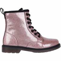 Miso Brandi Child Girls Boots Pink Glitter Детски ботуши