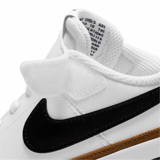 Nike Court Legacy Little Kids' Shoe White/Black - Детски маратонки