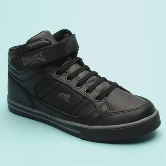 Lonsdale Детски Кецове Canons Childrens Hi Top Trainers