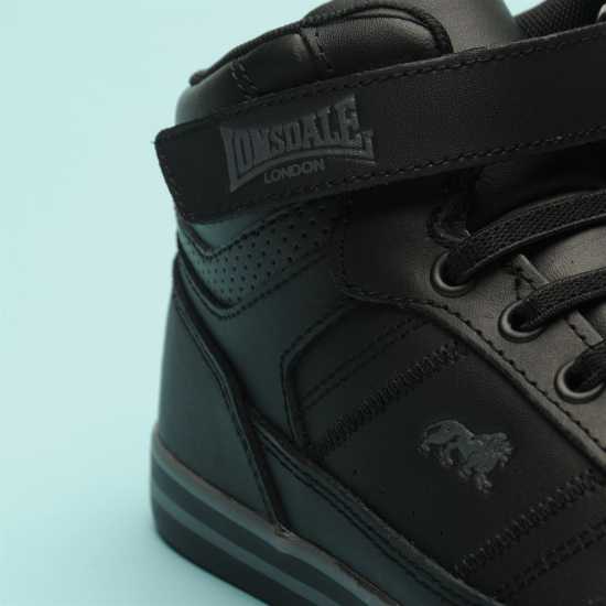 Lonsdale Детски Кецове Canons Childrens Hi Top Trainers