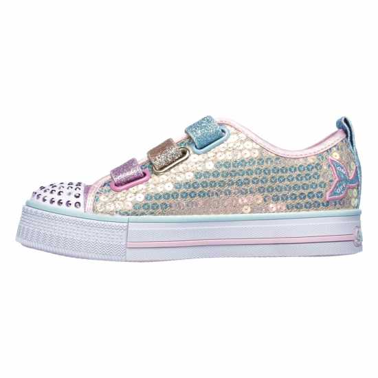 Детски платненки и гуменки Skechers Детски Маратонки Twinkle Toes Mermaid Magic Infants Trainers Злато/Многоцветно Skechers Детски Маратонки Twinkle Toes Mermaid Magic Infants Trainers Злато/Многоцветно Детски платненки и гуменки