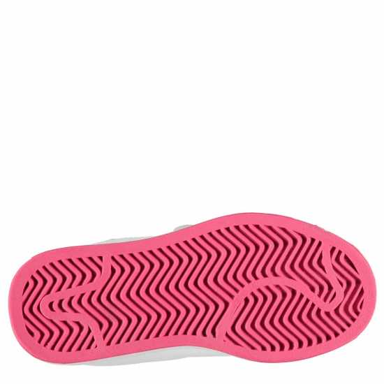 Slazenger Ash Vel Trainers Childrens Бяло/Церизе 