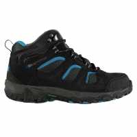 Karrimor Детски Туристически Обувки Mount Mid Top Childrens Walking Boots Black/Blue Детски апрески