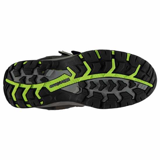 Karrimor Детски Туристически Обувки Mount Waterproof Childrens Walking Boots Charcoal/Green Детски апрески