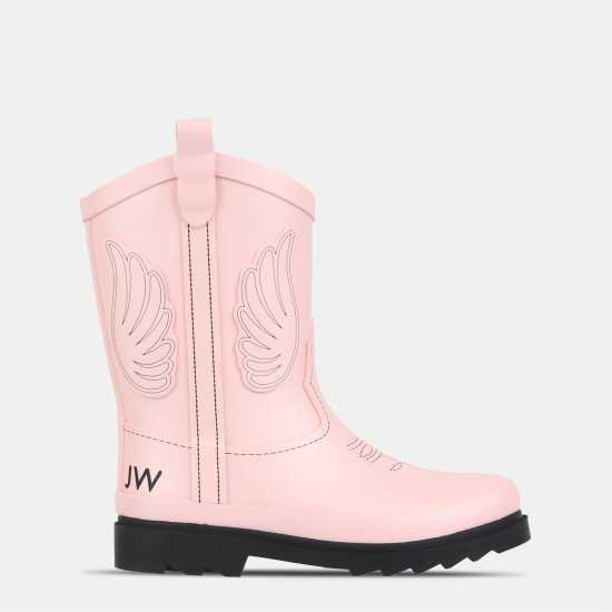 Jack Wills Jw Cowboy Welly Ch63 Pink 