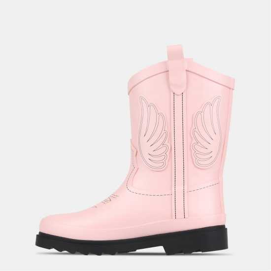 Jack Wills Jw Cowboy Welly Ch63 Pink 