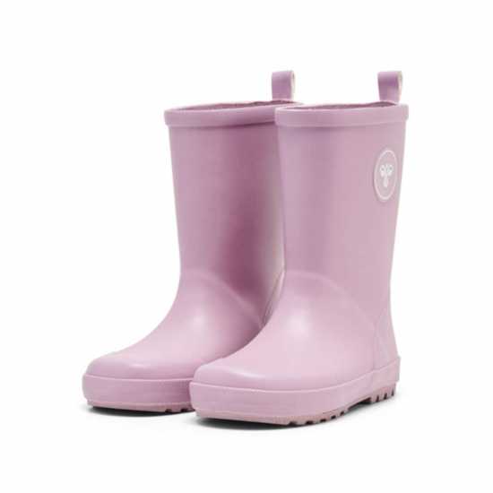 Детски гумени ботуши Hummel Rubber Wellington Boots Childrens Розово Hummel Rubber Wellington Boots Childrens Розово Детски гумени ботуши