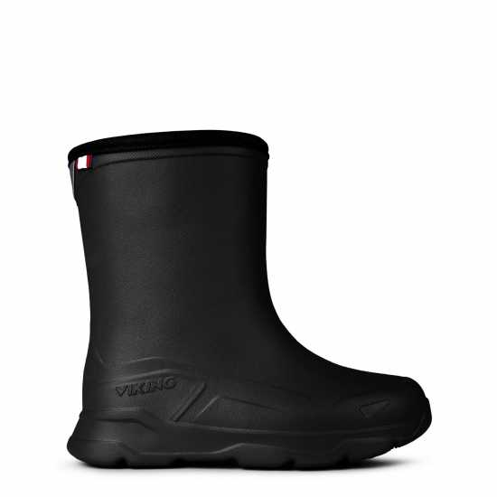 Viking Playrox Wellington Boots Infants Черно/Сиво Детски гумени ботуши