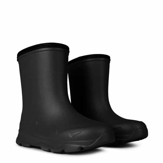 Viking Playrox Wellington Boots Infants Черно/Сиво Детски гумени ботуши