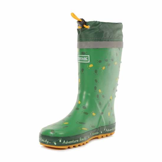 Regatta Kids' Peppa Wellington Wellies Дино зелено 