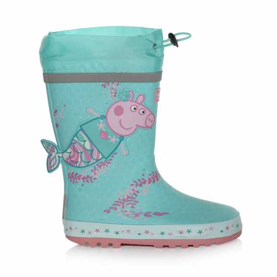 Regatta Unisex Kids' Peppa Wellington Wellies Аруба Синьо Море 