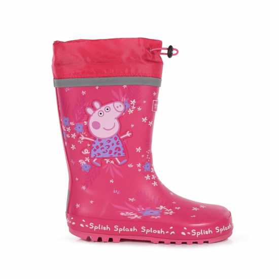 Regatta Kids' Splash Wellies РозовоFusTrop 