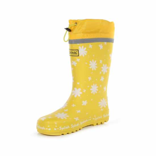 Regatta Kids' Splash Wellies MaizeYlwDasy Regatta Kids' Splash Wellies MaizeYlwDasy