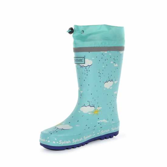 Regatta Kids' Splash Wellies Аруба Синьо Дъжд Regatta Kids' Splash Wellies Аруба Синьо Дъжд