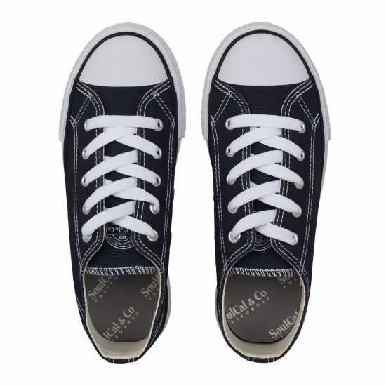 Детски платненки и гуменки Soulcal Canvas Low Canvas Trainers Childrens Морска синьо Soulcal Canvas Low Canvas Trainers Childrens Морска синьо Детски платненки и гуменки
