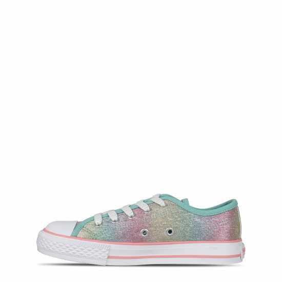 Детски платненки и гуменки Soulcal Canvas Low Canvas Trainers Childrens Радуга Soulcal Canvas Low Canvas Trainers Childrens Радуга Детски платненки и гуменки