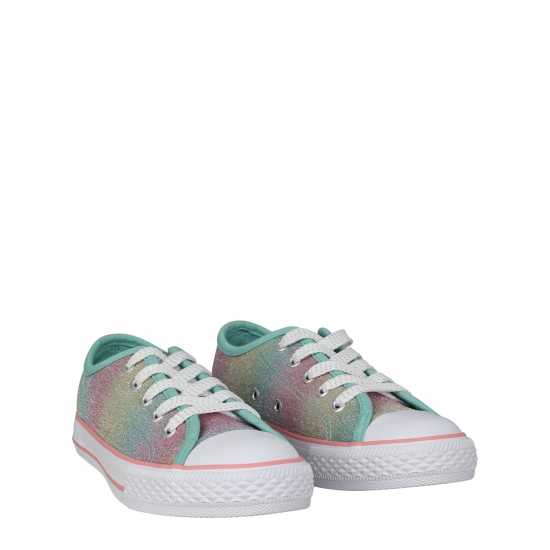 Детски платненки и гуменки Soulcal Canvas Low Canvas Trainers Childrens Радуга Soulcal Canvas Low Canvas Trainers Childrens Радуга Детски платненки и гуменки