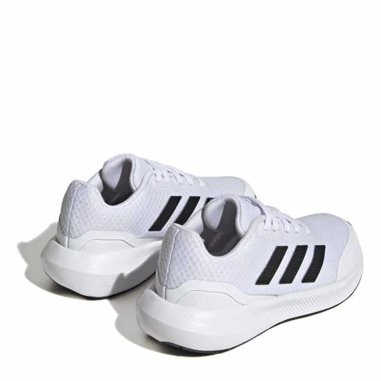 Adidas Маратонки За Бягане Момчета Run Falcon 3 Junior Boys Running Shoes White/Black Детски маратонки