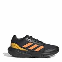 Adidas Маратонки За Бягане Момчета Run Falcon 3 Junior Boys Running Shoes Black/Orange Детски маратонки
