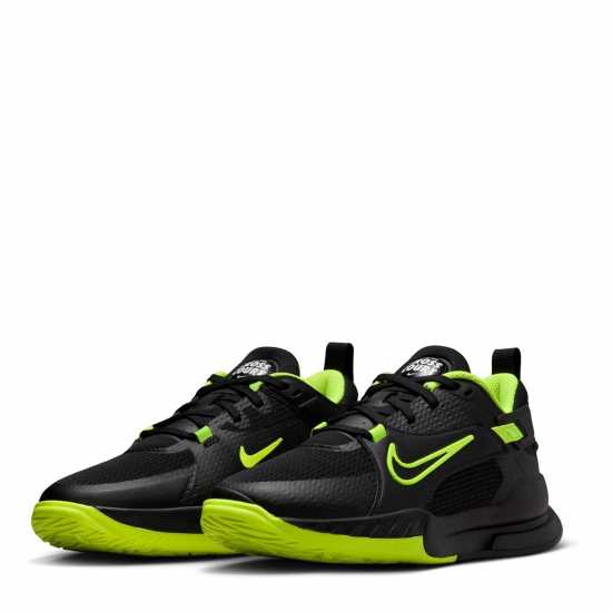 Nike Crosscourt Big Kids' Shoes Черно/Волт Детски маратонки за бягане