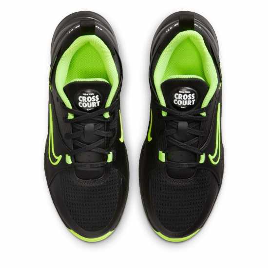 Nike Crosscourt Big Kids' Shoes Черно/Волт Детски маратонки за бягане