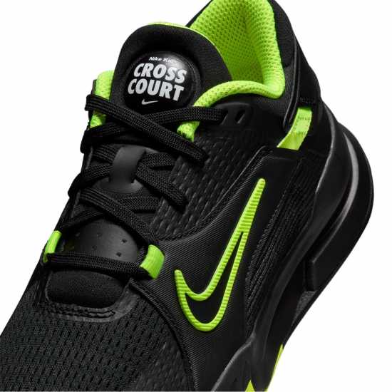 Nike Crosscourt Big Kids' Shoes Черно/Волт Детски маратонки за бягане