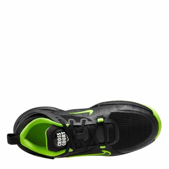 Nike Crosscourt Big Kids' Shoes Черно/Волт Детски маратонки за бягане
