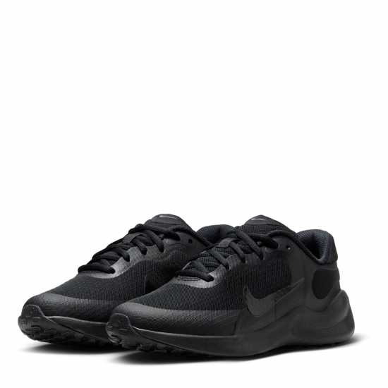 Nike Revolution 7 (Gs) Трикратно черно Nike Revolution 7 (Gs) Трикратно черно