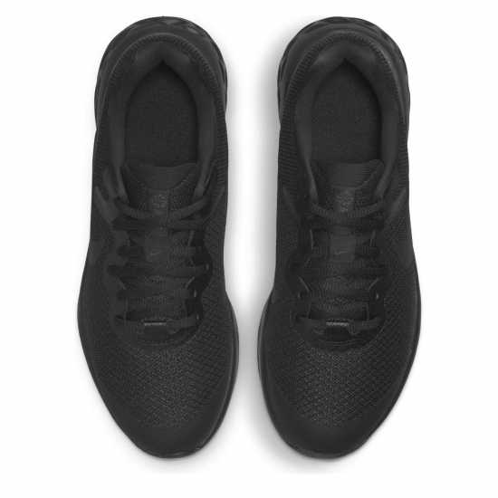 Nike Детски Маратонки За Бягане Revolution 6 Junior Running Shoes Triple Black Детски маратонки