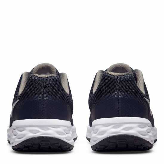 Nike Детски Маратонки За Бягане Revolution 6 Junior Running Shoes Navy/White Детски маратонки