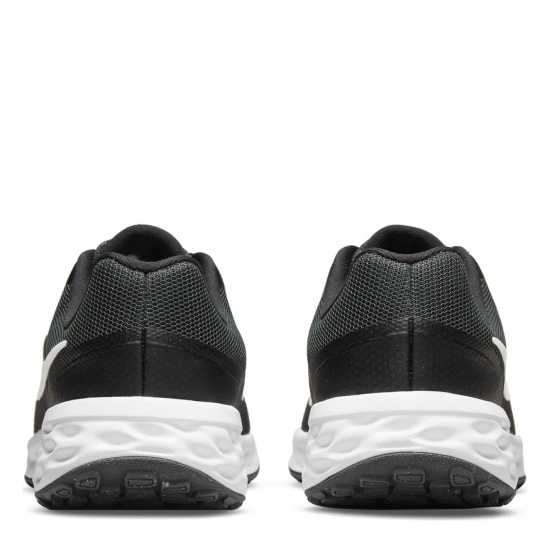Nike Детски Маратонки За Бягане Revolution 6 Junior Running Shoes Black/White Детски маратонки