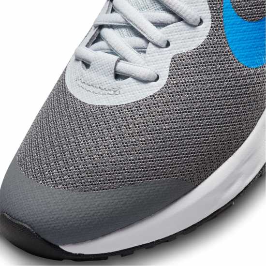 Nike Детски Маратонки За Бягане Revolution 6 Junior Running Shoes Grey/Blue Детски маратонки