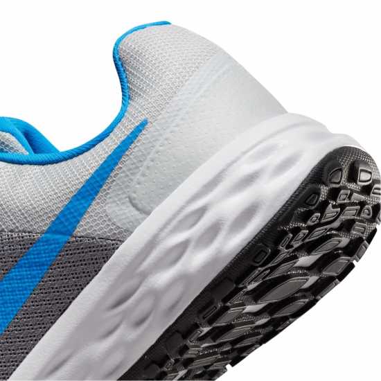 Nike Детски Маратонки За Бягане Revolution 6 Junior Running Shoes Grey/Blue Детски маратонки