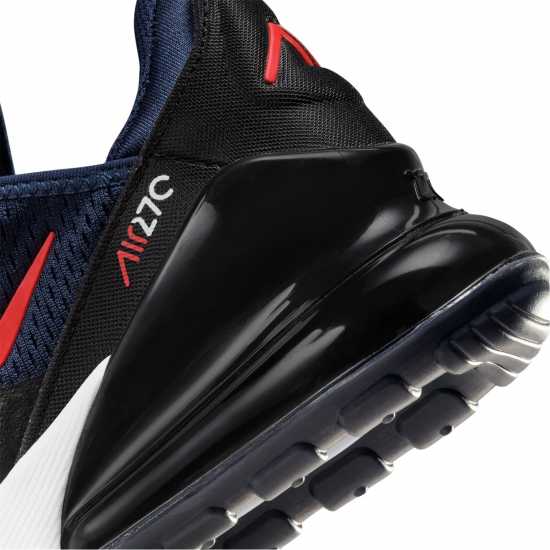 Nike Младежки Маратонки Air Max 270 React Junior Trainers Navy/Red Детски маратонки