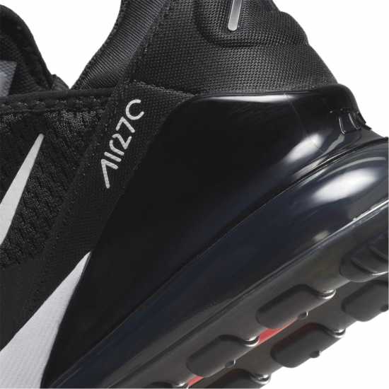 Nike Младежки Маратонки Air Max 270 React Junior Trainers Black/White Детски маратонки