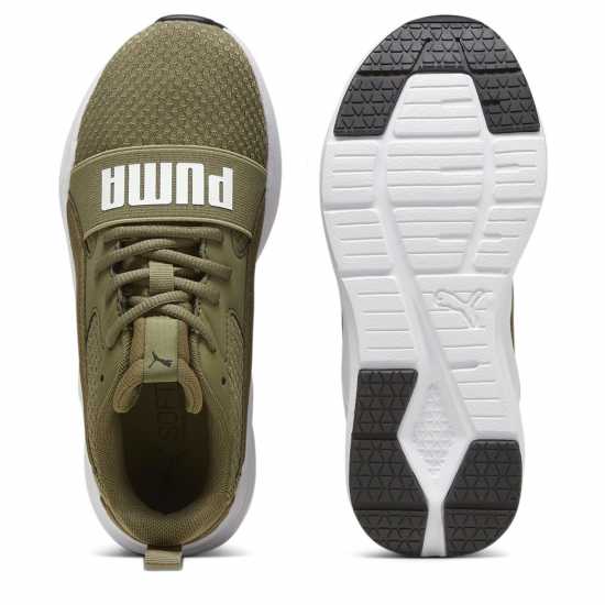 Puma Wired Run Pure Jr Burnt Olive Детски маратонки