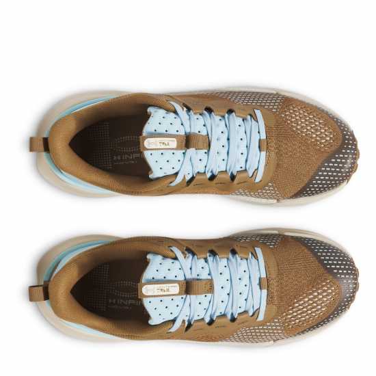 Under Armour Unisex Kids Infinite Pro Trail Runners Brown 